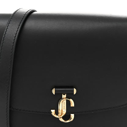 Jimmy Choo Calfskin Varenne Shoulder Bag Small Black 8 of 14