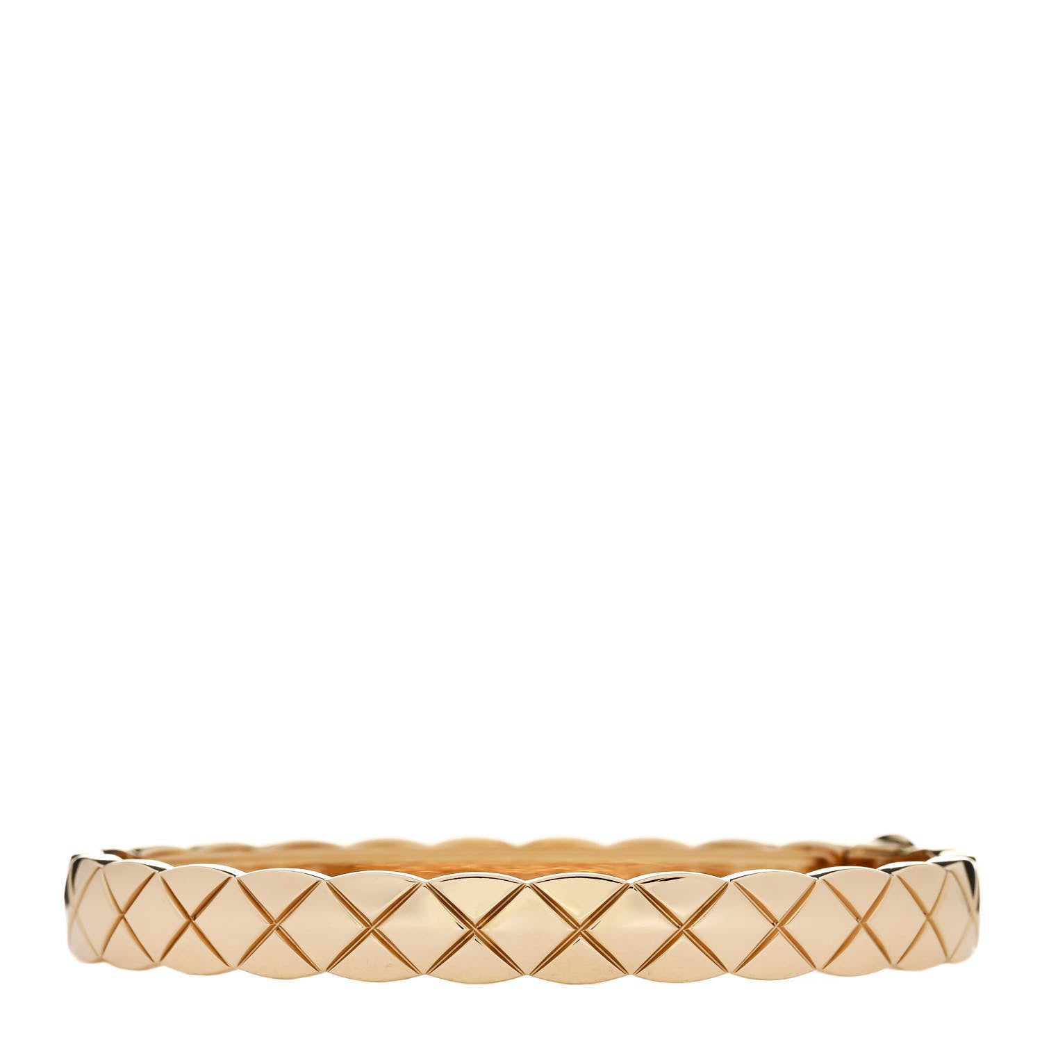 Chanel 18K Yellow Gold Coco Crush Bangle Bracelet XS 1 of 4