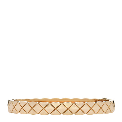Chanel 18K Yellow Gold Coco Crush Bangle Bracelet XS 1 of 4
