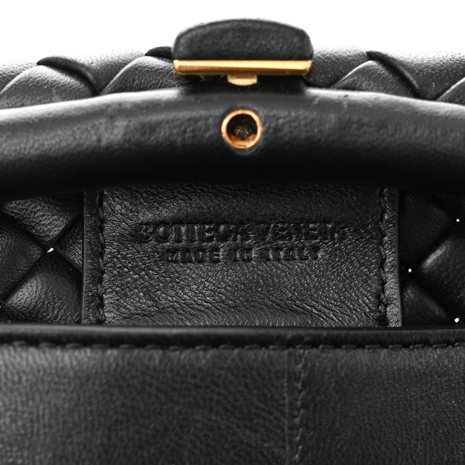 Bottega Veneta Nappa Intrecciato Small Padded The Handle Black 6 of 9