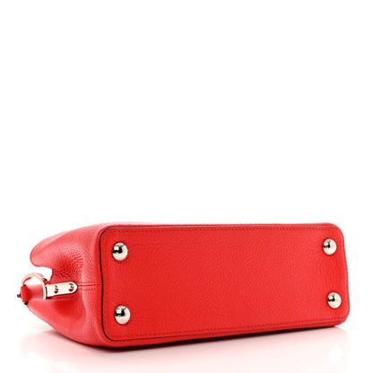 Louis Vuitton Taurillon Capucines BB Rubis 4 of 8