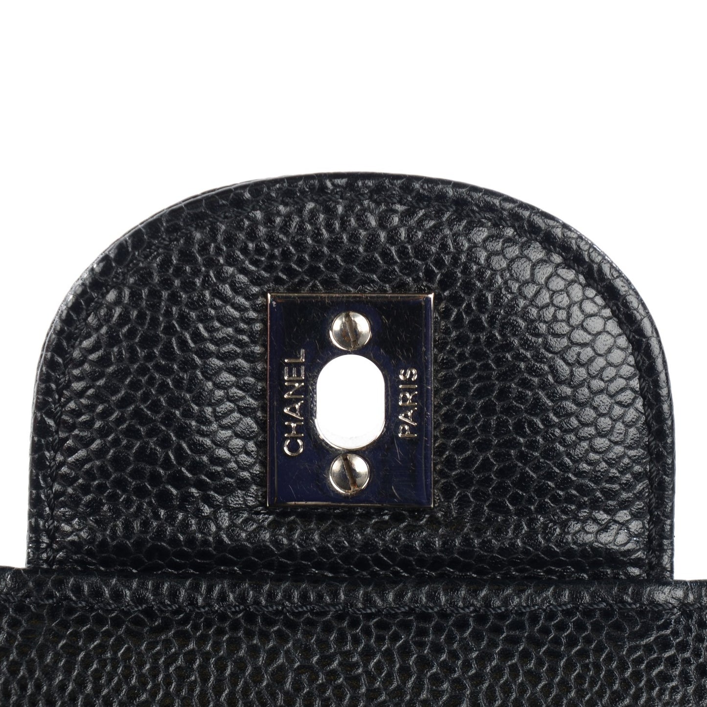 Caviar Quilted Jumbo Single Flap Black