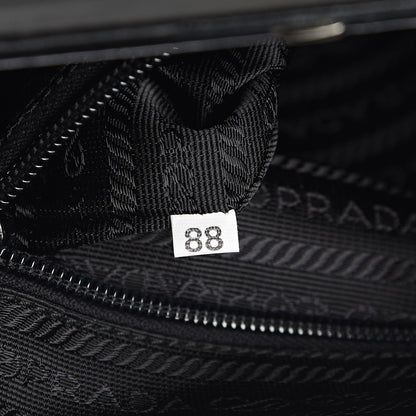 Prada Calfskin Top Lock Bag Nero Black 8 of 14