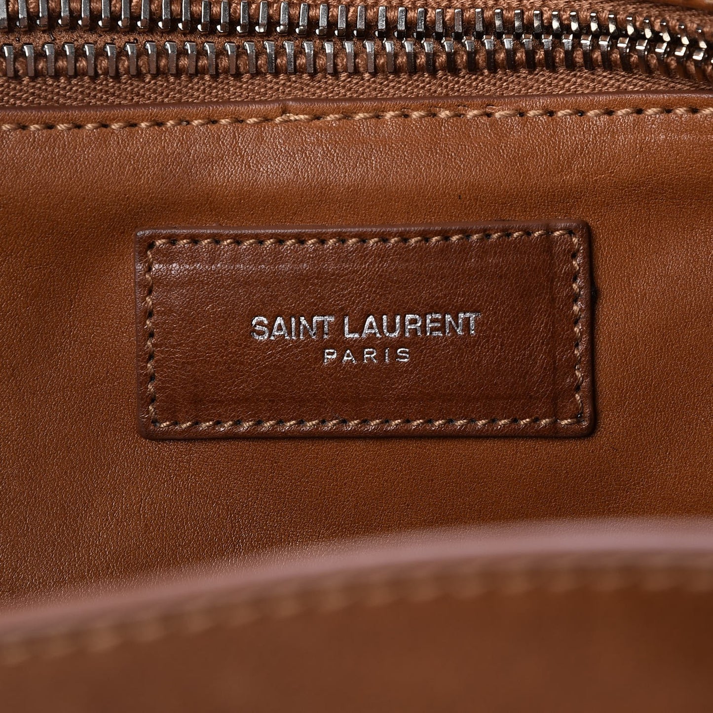 Calfskin Rock Sac Messenger Tan