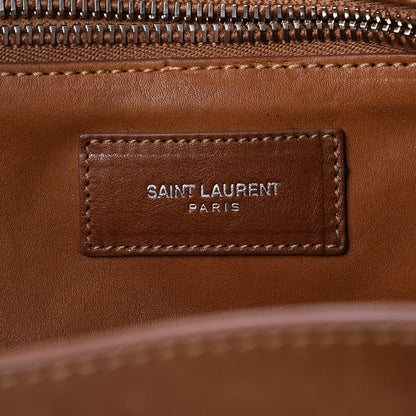 Saint Laurent Calfskin Rock Sac Messenger Tan 6 of 8