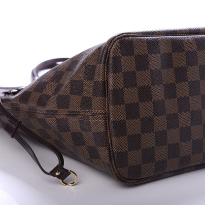 Louis Vuitton Damier Ebene Neo Neverfull MM Rose Ballerine 7 of 12