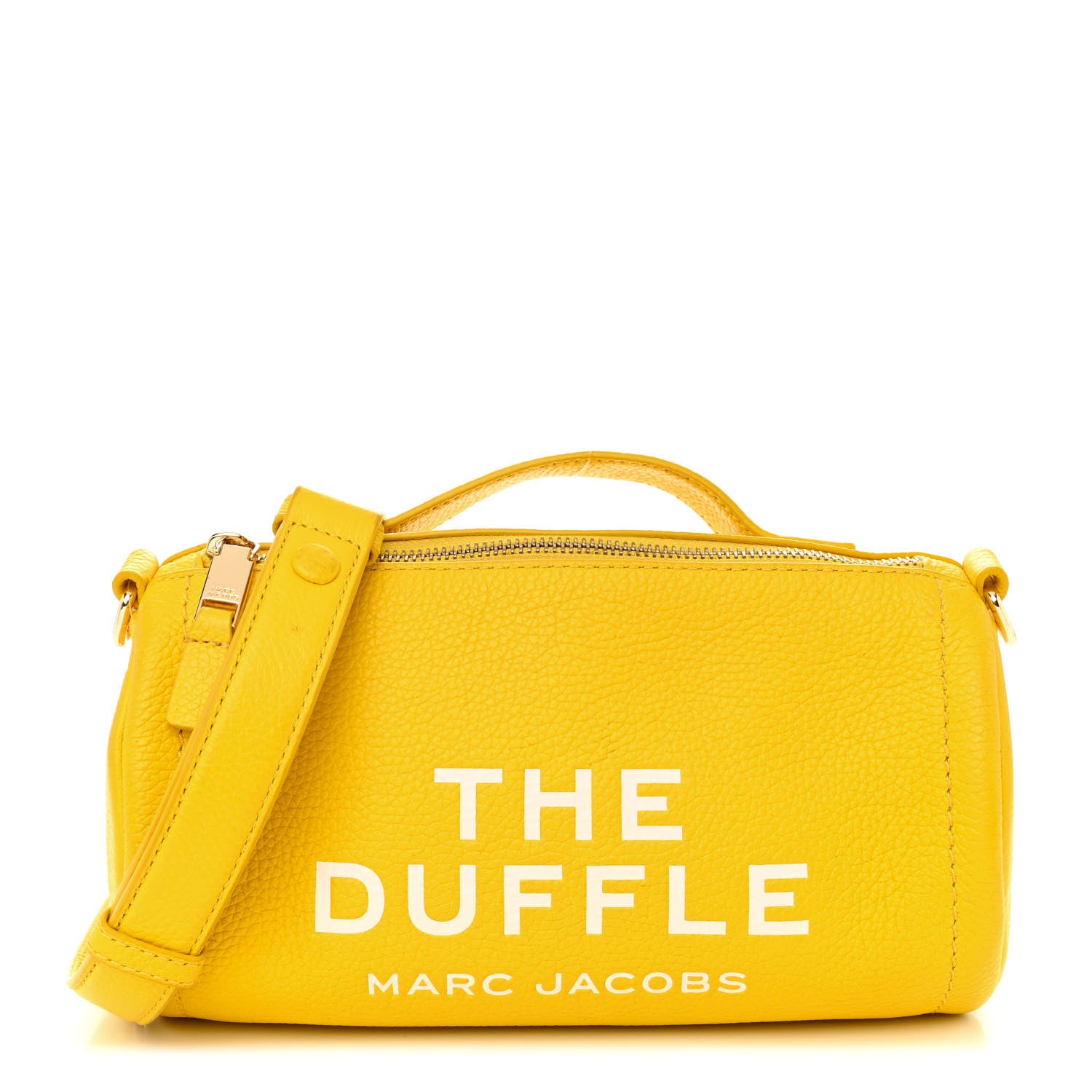 Marc Jacobs Calfskin The Duffle Bag Yellow 1376481 – FASHIONPHILE