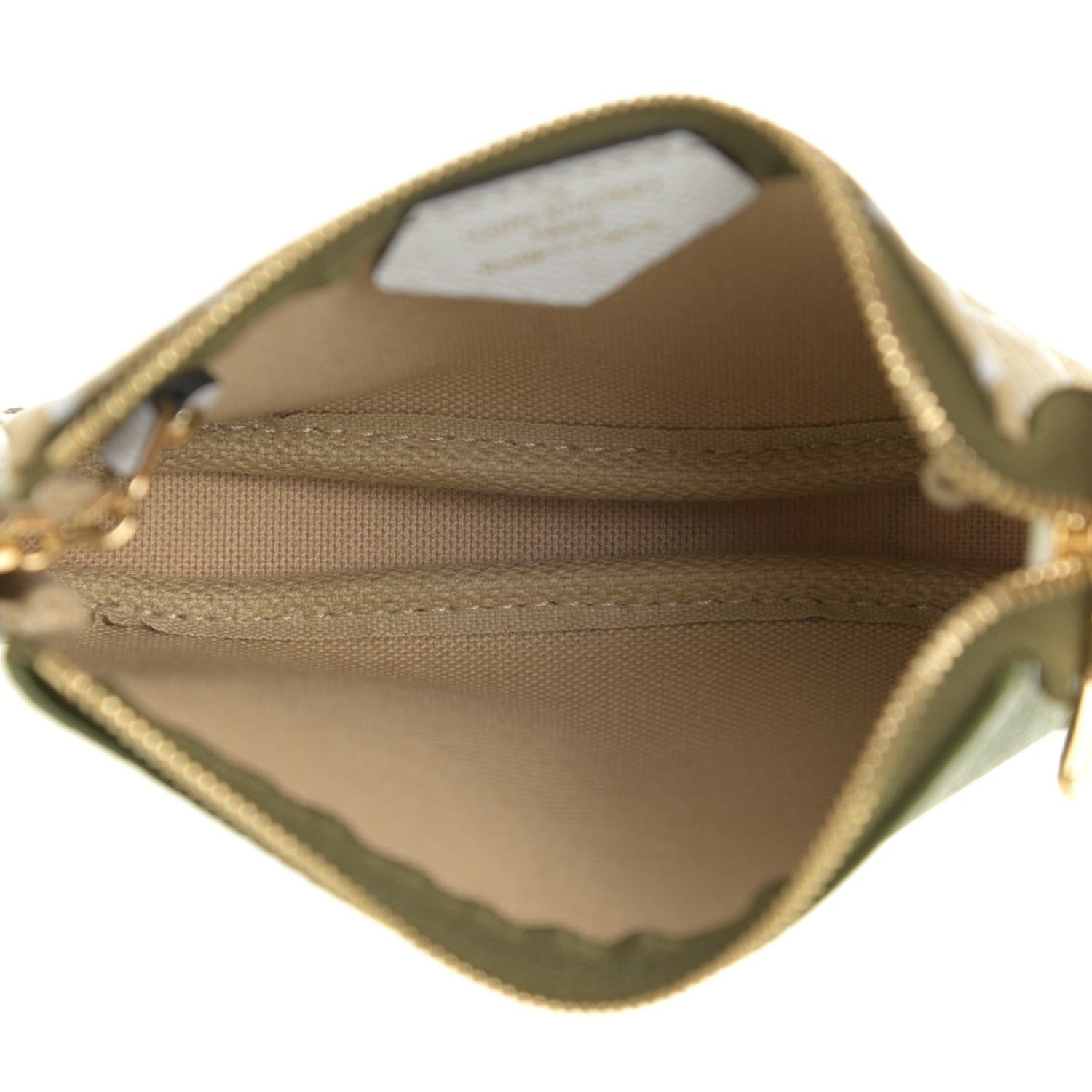 Louis Vuitton Monogram Giant Micro Pochette Accessories Kaki White 7 of 9