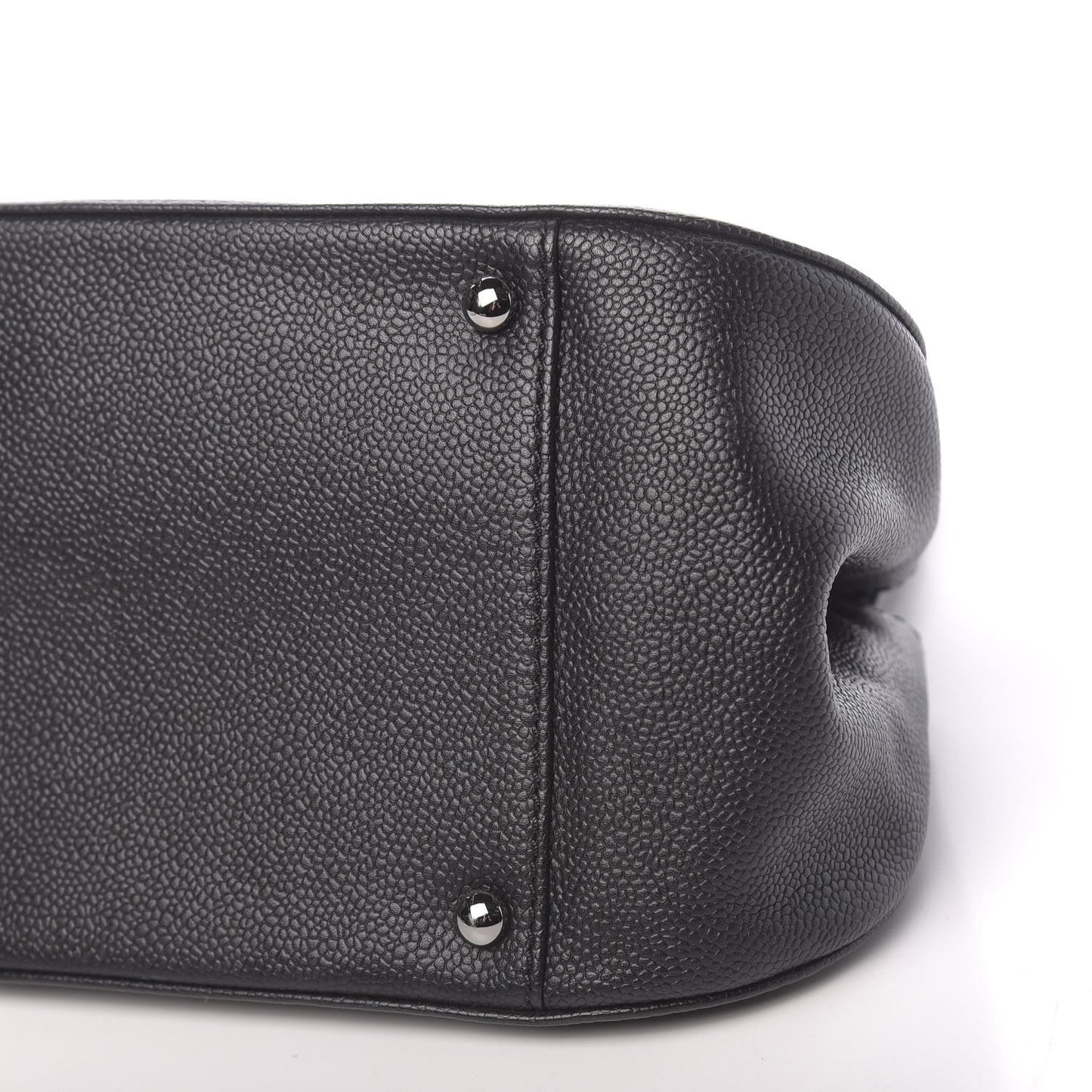Caviar Quilted Small Mademoiselle Flap Bag Black