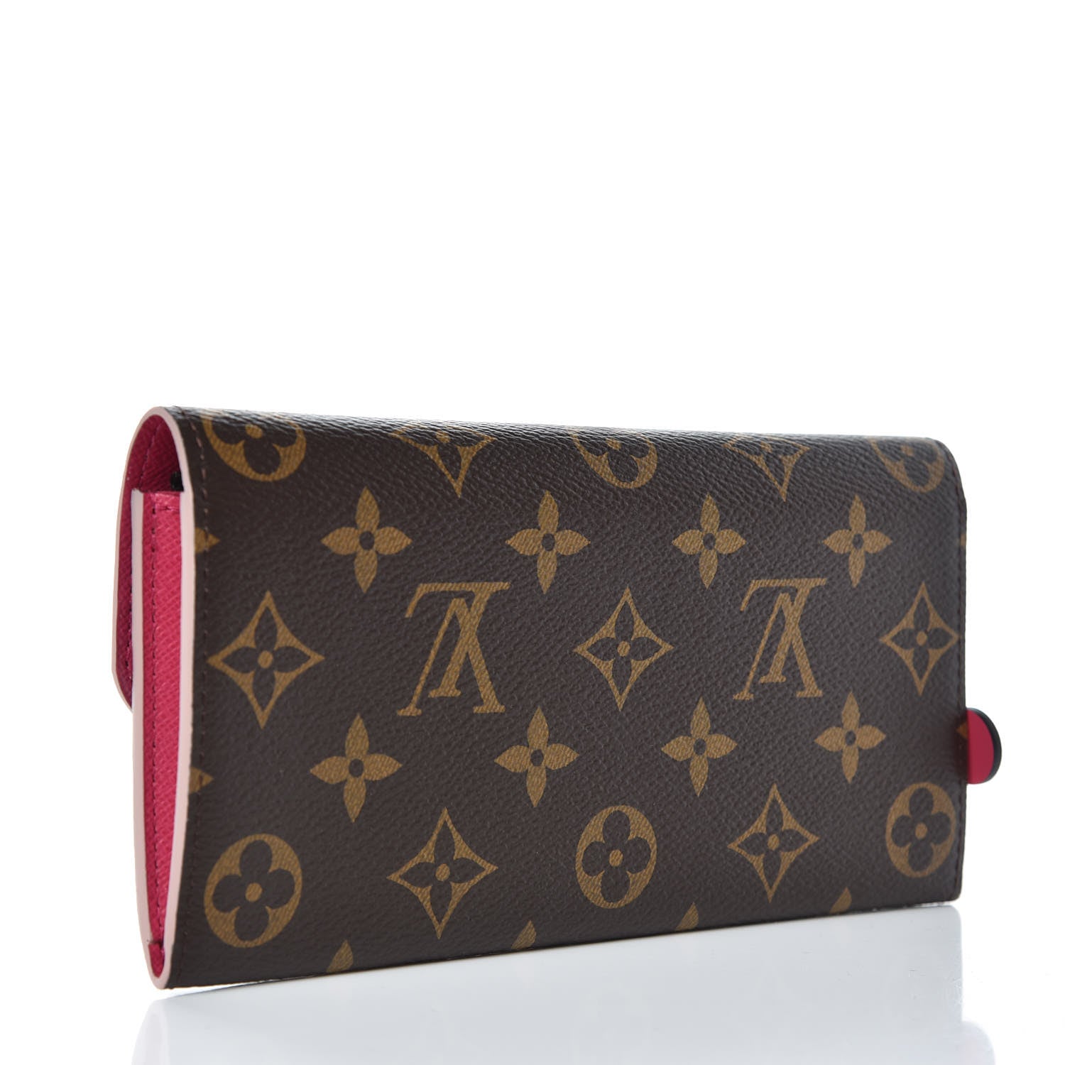 Louis Vuitton Monogram Bloom Flower Emilie Wallet 3 of 9