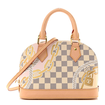 Louis Vuitton Damier Azur Nautical Alma BB 1 of 14