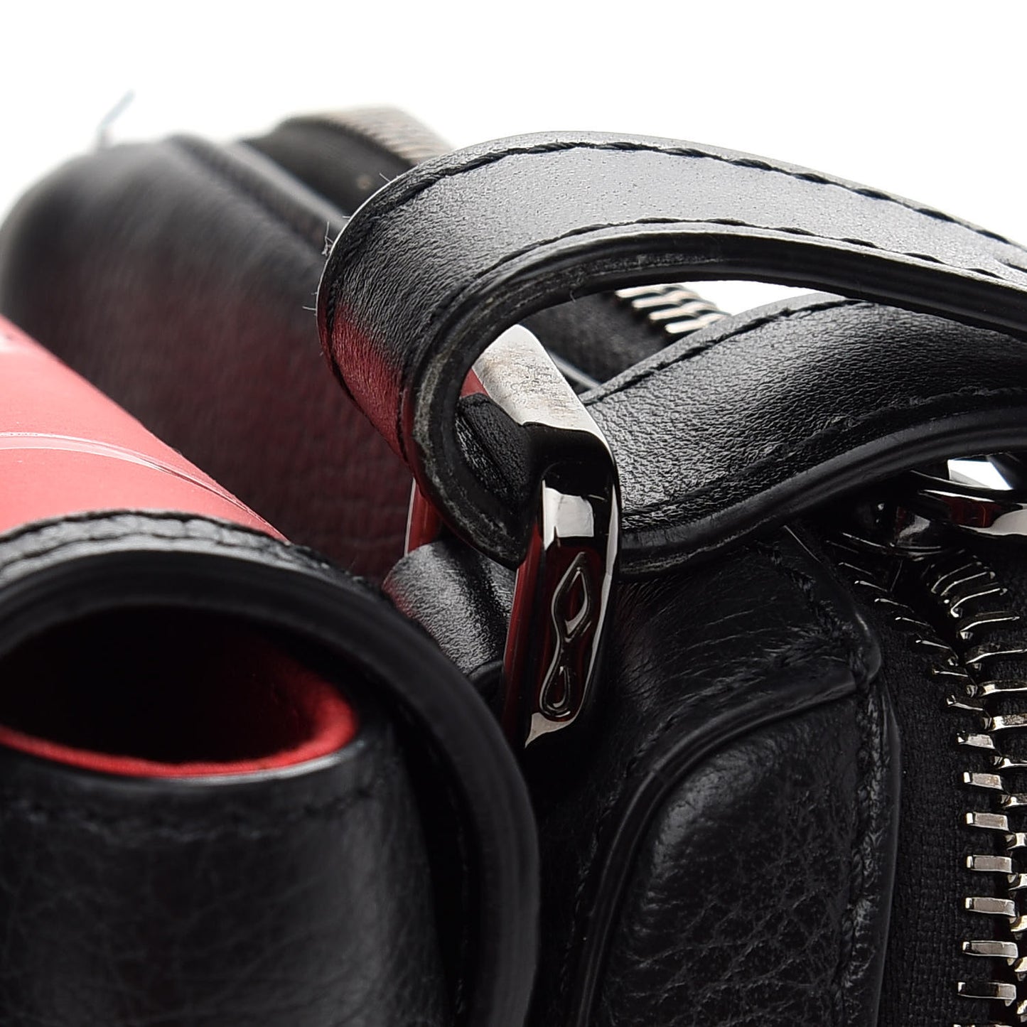 Calfskin Rubber Bench Reporter Loubi Black