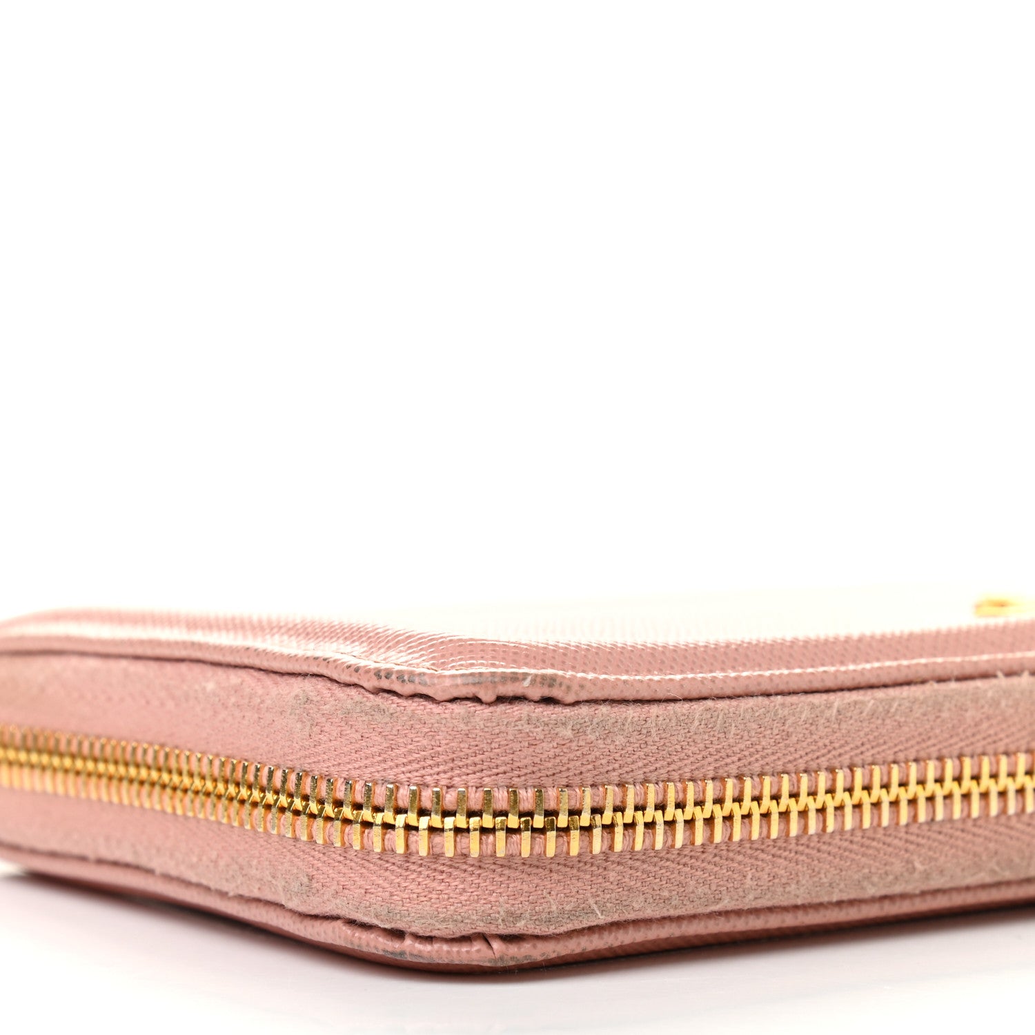 Prada Saffiano Metal Zip Around Wallet Pesco 10 of 16