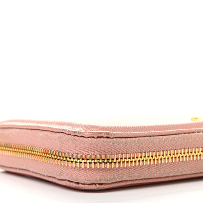 Prada Saffiano Metal Zip Around Wallet Pesco 10 of 16