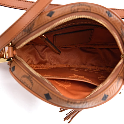 MCM Visetos Medium Heritage Tambourine Cognac 5 of 11