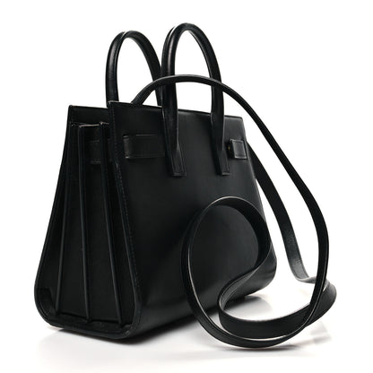 Saint Laurent Calfskin Nano Sac De Jour Black 3 of 13