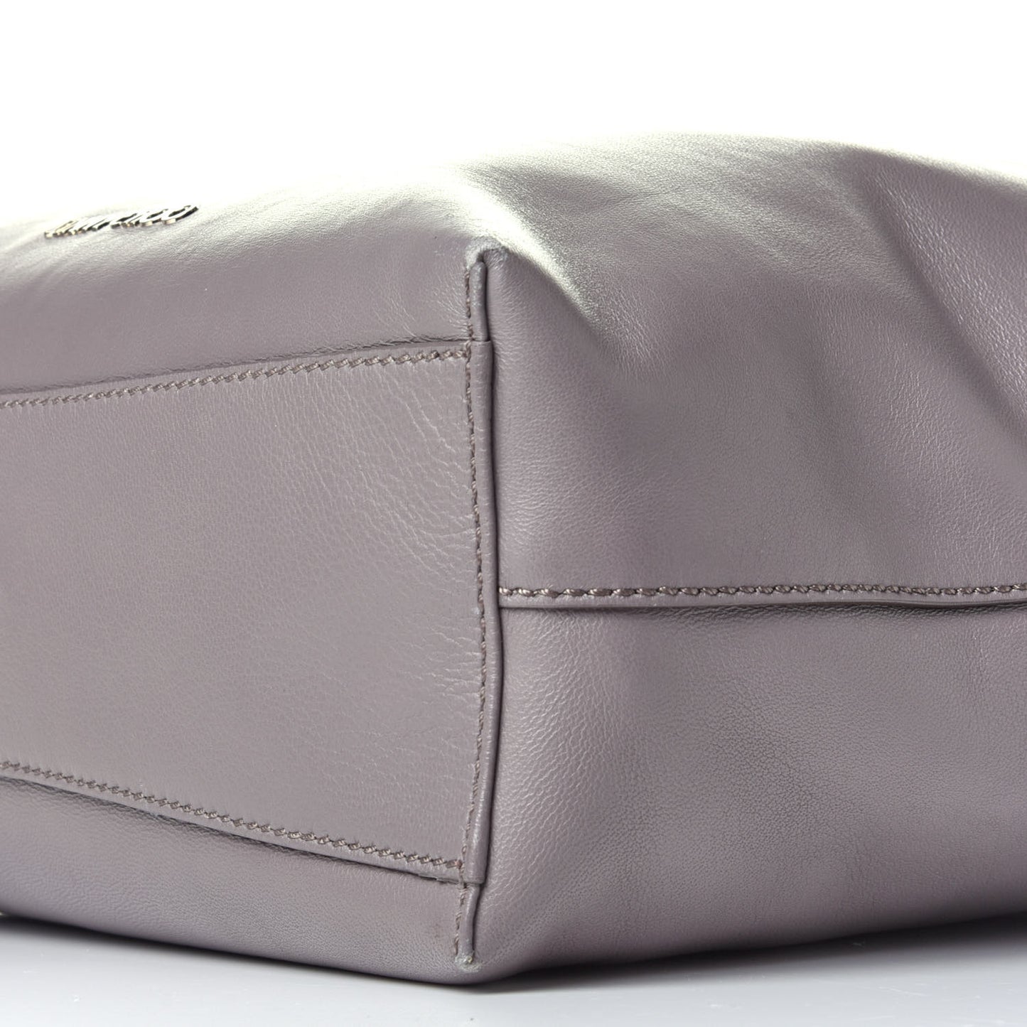 Calfskin Barra Tote Grey