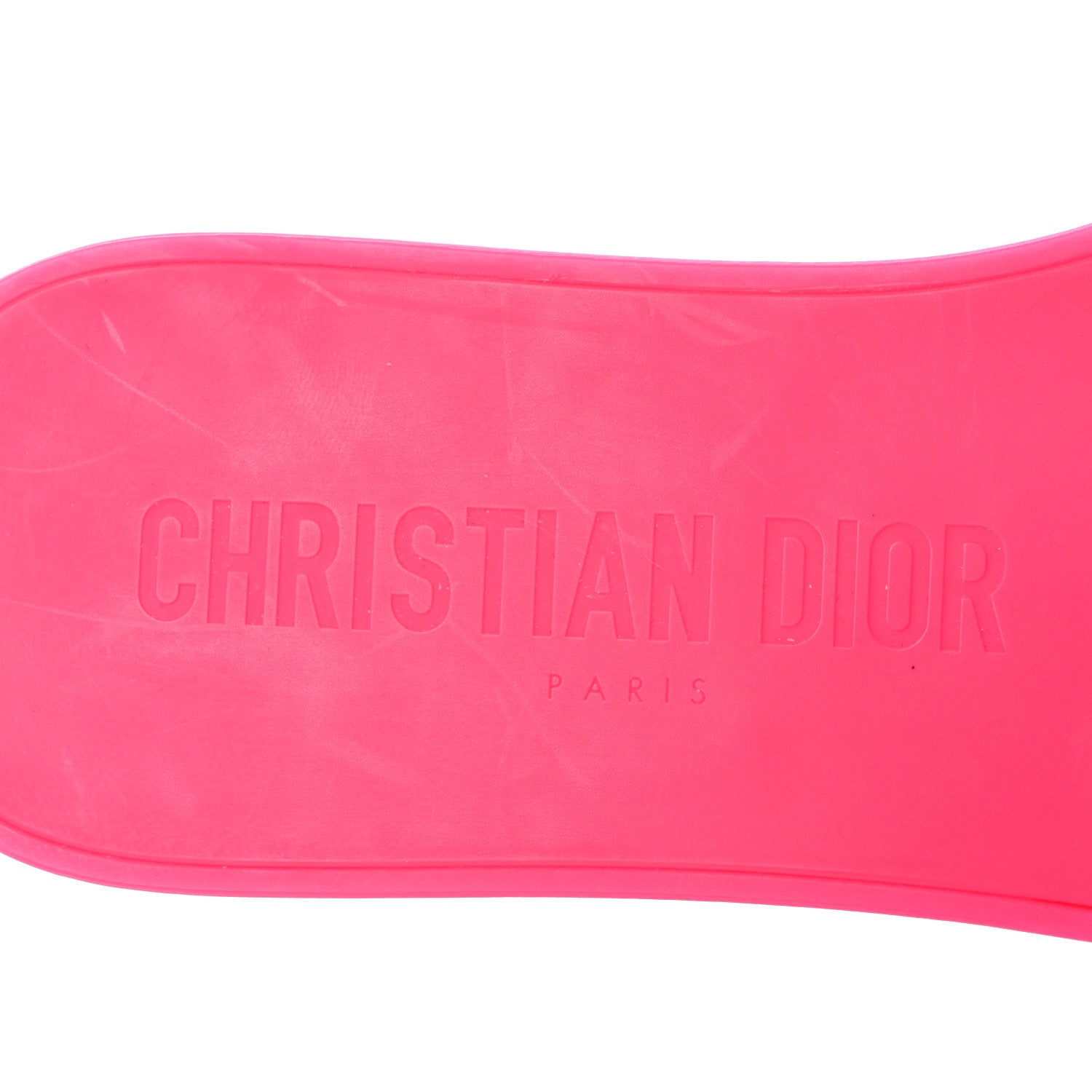 Christian Dior Technical Stretch Fabric Camouflage Dio(r)evolution Slide Sandals 38 Fuchsia Fluo 9 of 12