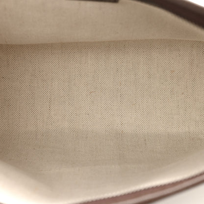 Gucci GG Supreme Monogram Web Ophidia GG Toiletry Case Beige New Acero 5 of 9
