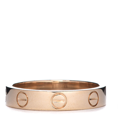 Cartier 18K Yellow Gold 3.5mm LOVE Wedding Band Ring 50 5.25 1 of 4