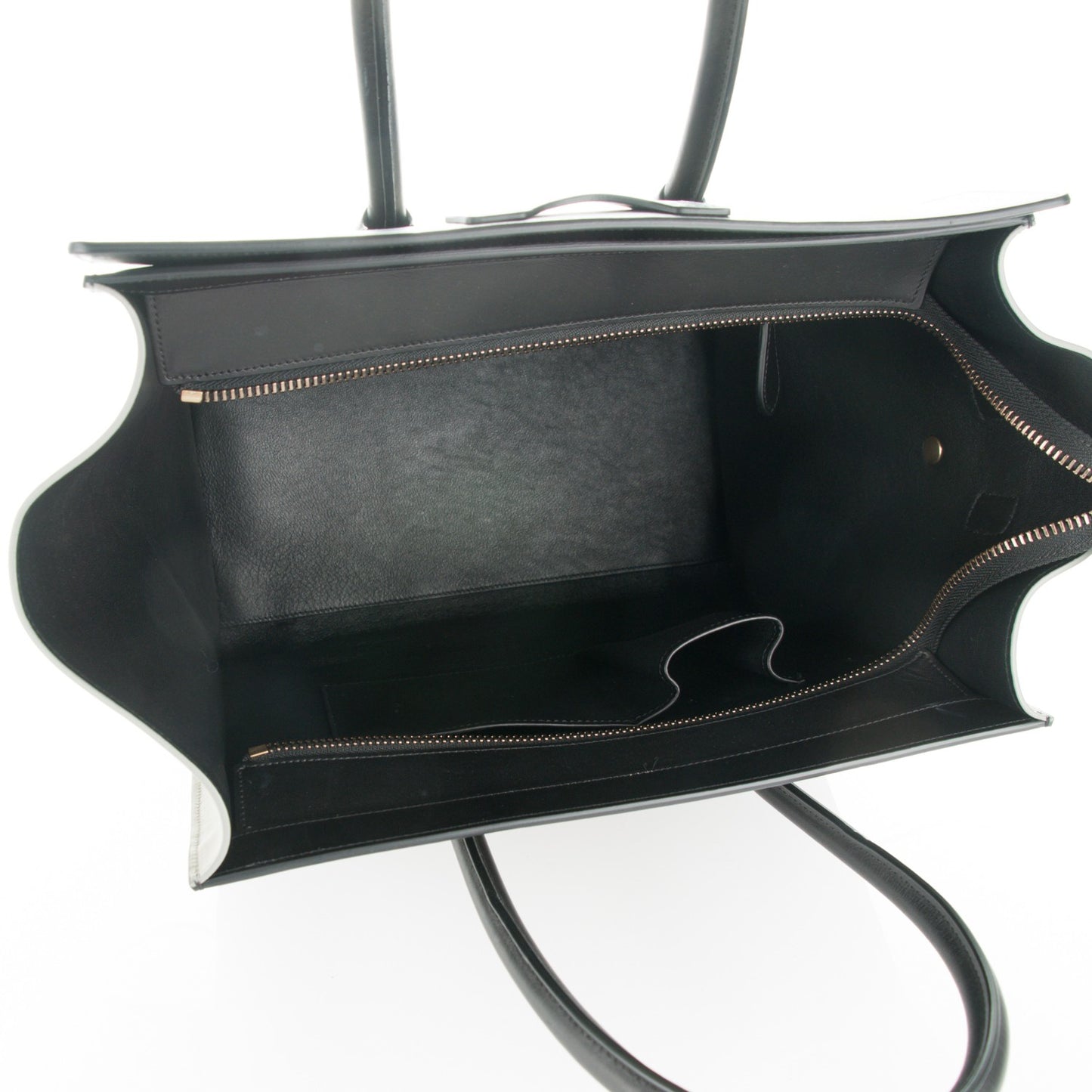Satin Calfskin Mini Tri-Color Luggage Multicolor