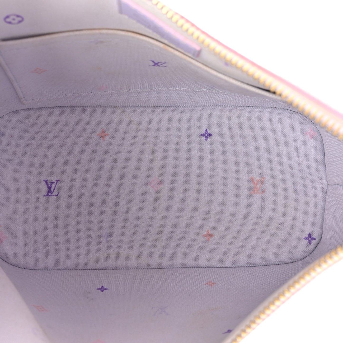 Monogram Giant Spring In The City Marshmallow Hobo PM Sunrise Pastel