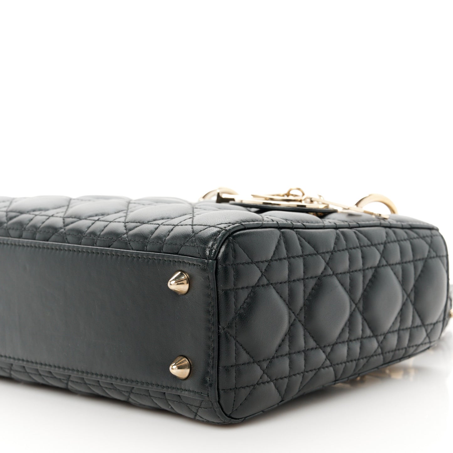 Lambskin Cannage Small My ABCDior Lady Dior Black
