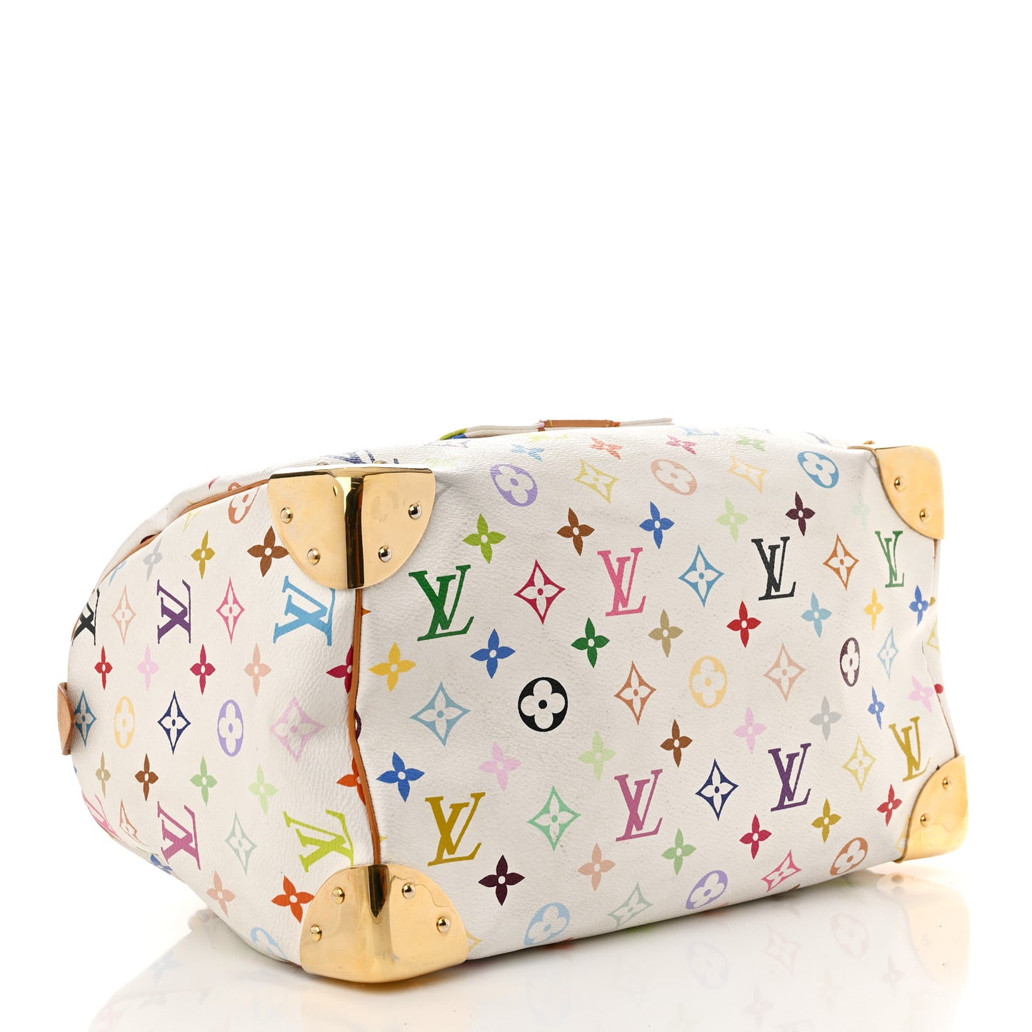 Monogram Multicolor Speedy 30 White