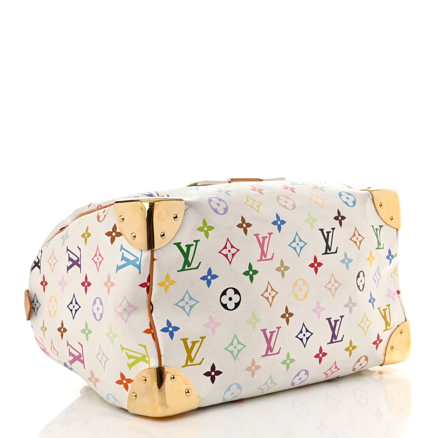 Louis Vuitton Monogram Multicolor Speedy 30 White 3 of 10