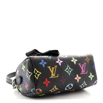 Louis Vuitton LV X TM Monogram Multicolor Nano Speedy Black 4 of 10