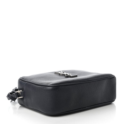 Saint Laurent Calfskin Monogram Lou Camera Bag Blue 4 of 10