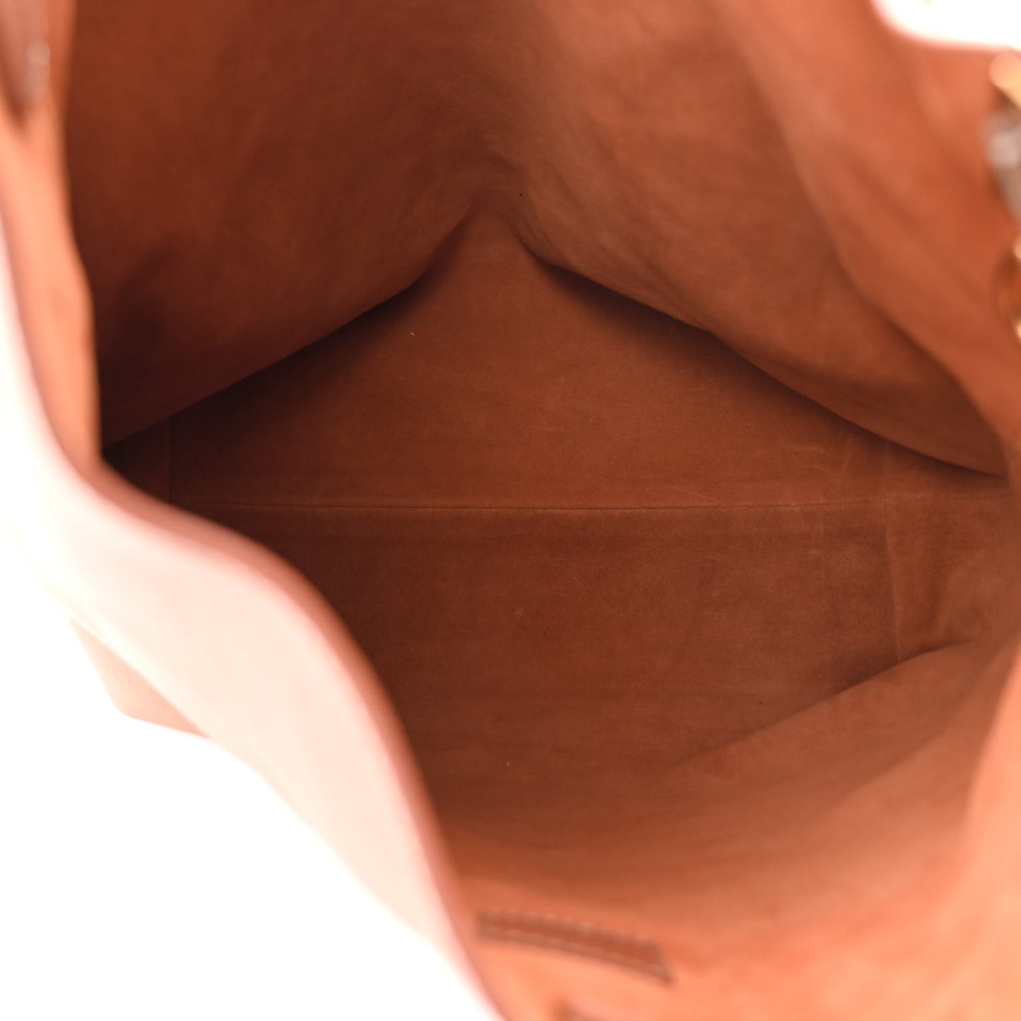Grained Calfskin Low Key Hobo MM Cognac