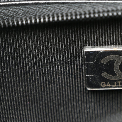 Chanel Lambskin Quilted Wallet On Chain WOC So Black 8 of 11