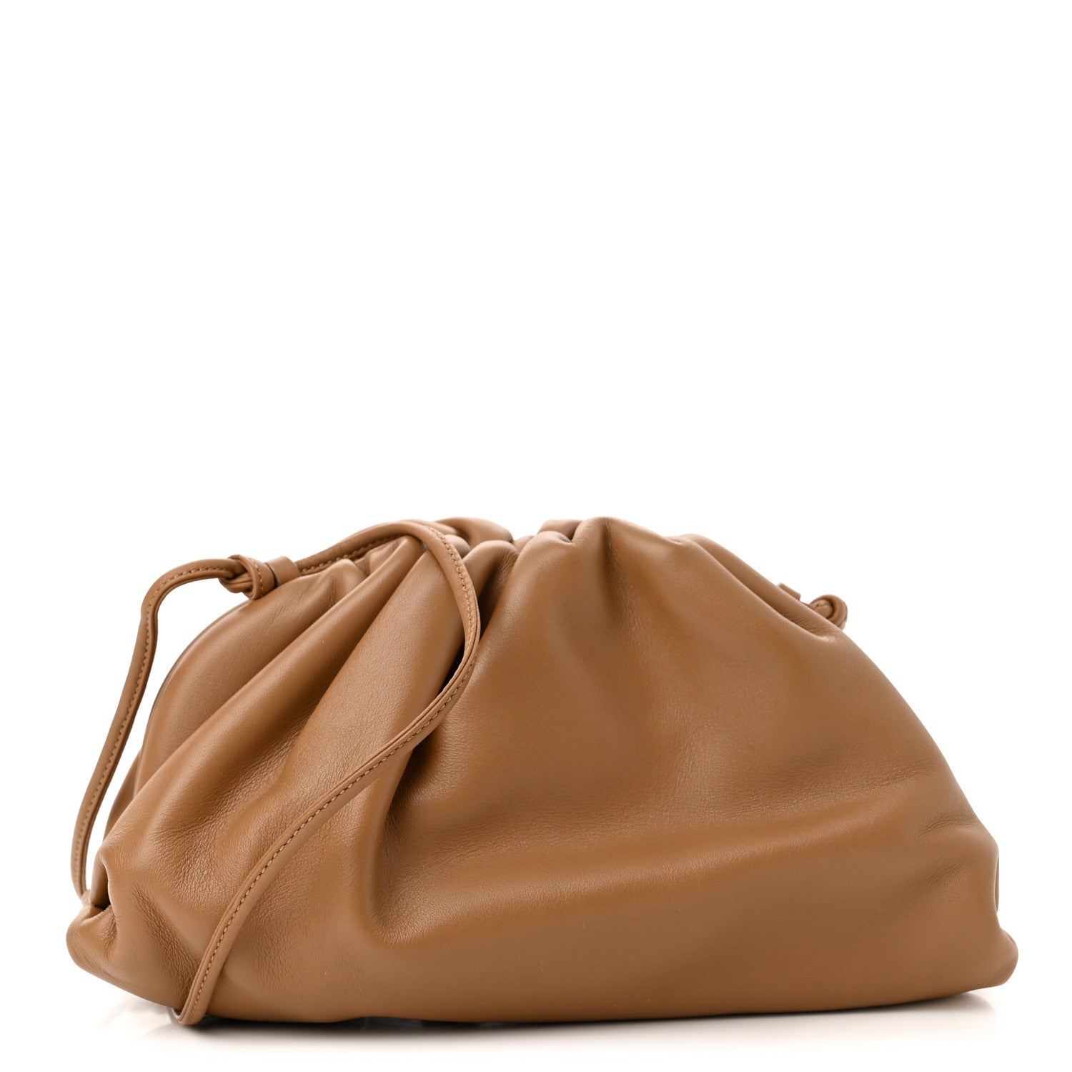 Bottega Veneta Butter Calfskin The Mini Pouch Camel 1 of 11