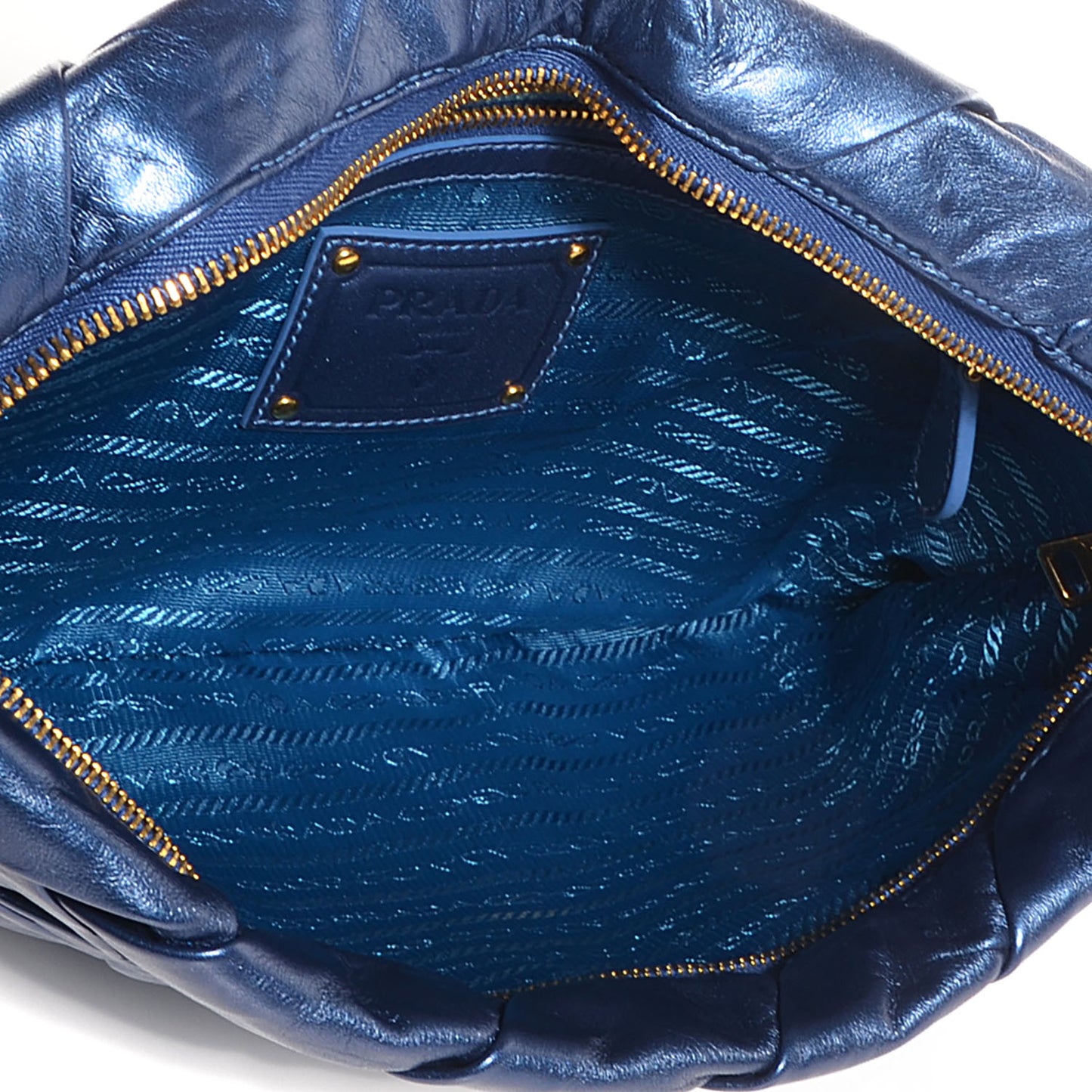 Nappa Mordore Clutch Denim