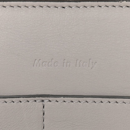 Celine Calfskin Medium Tri-Fold Bag Pearl Grey 6 of 12