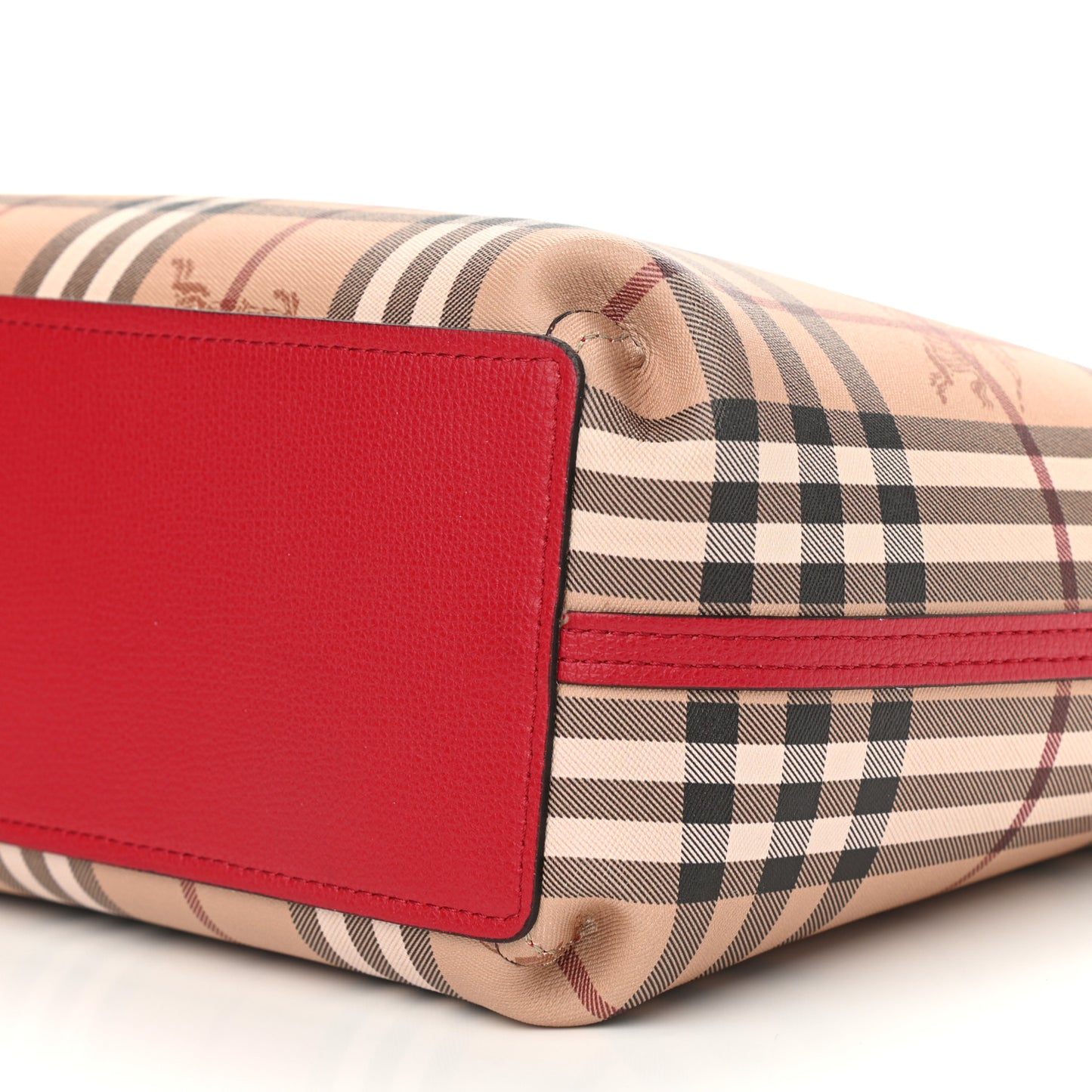 Haymarket Check Medium Reversible Tote Red