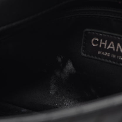 Chanel Lambskin Small CC Crossing Flap Black 10 of 12
