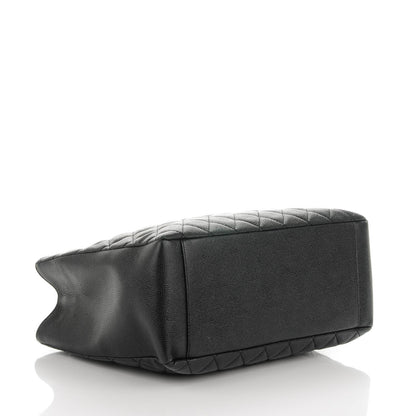 Chanel Caviar Quilted Grand Shopping Tote GST Black 4 of 7