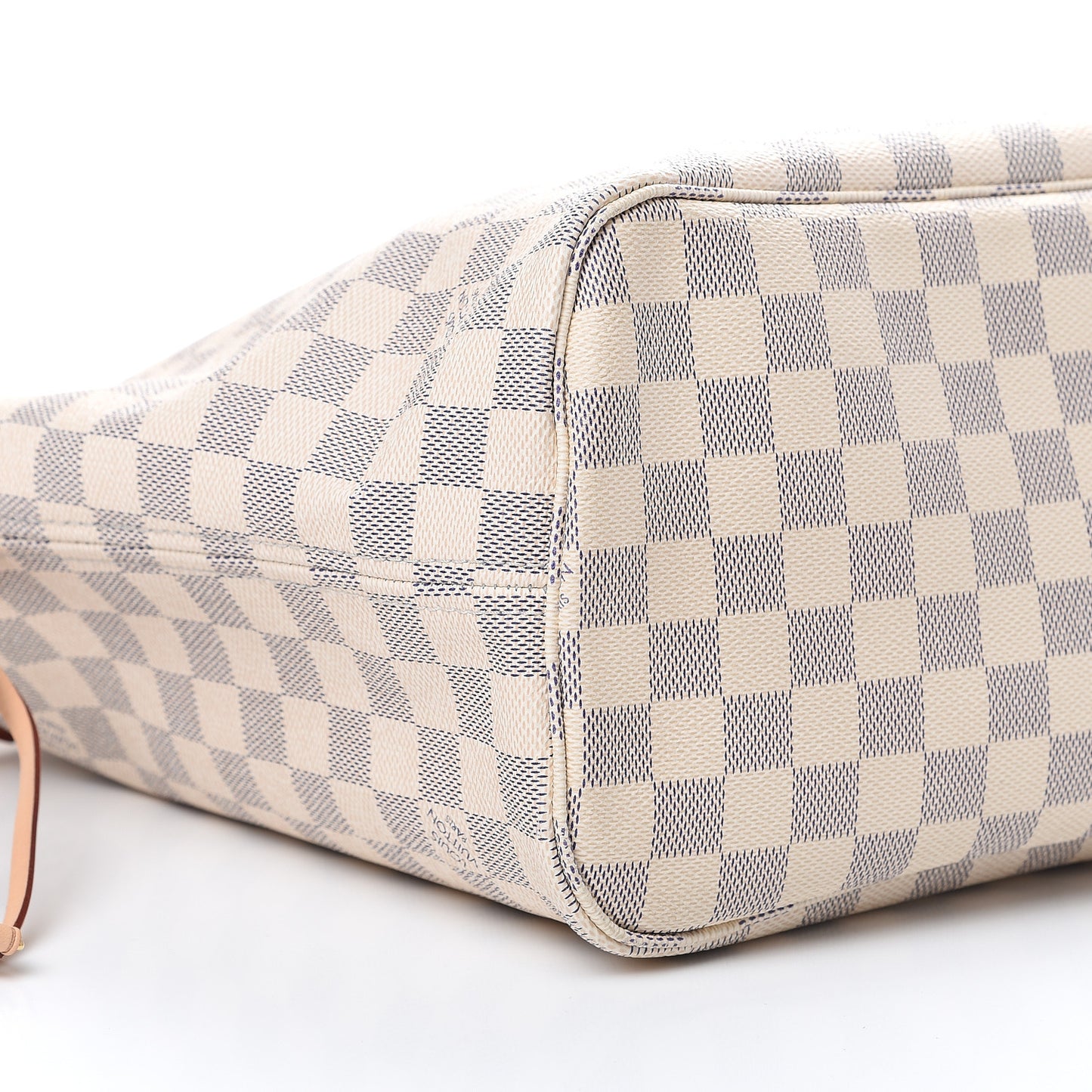 Damier Azur Neo Neverfull MM Rose Ballerine
