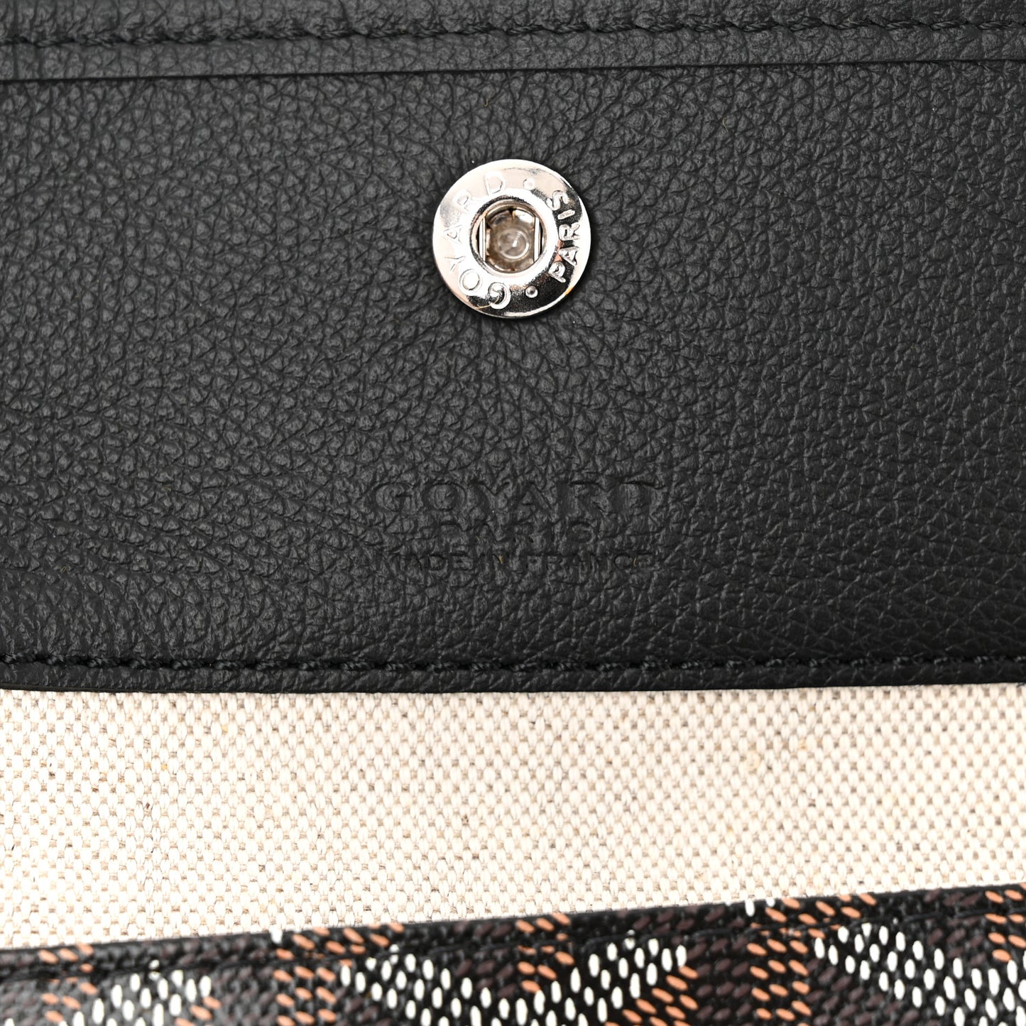 Goyardine Boheme Hobo Black