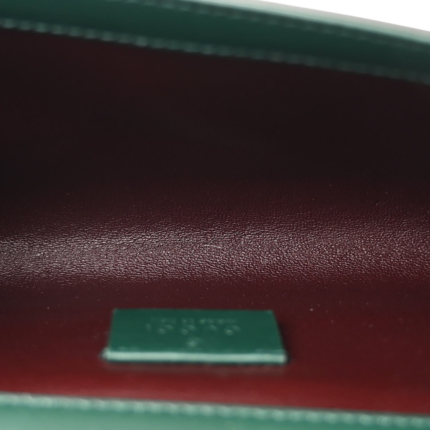 Gucci Smooth Calfskin Mini Zumi Shoulder Bag Vintage Green 5 of 9