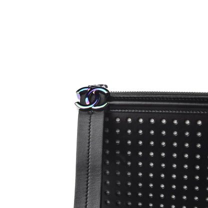 Chanel Lambskin LED Boy 2.0 Clutch Black 9 of 11