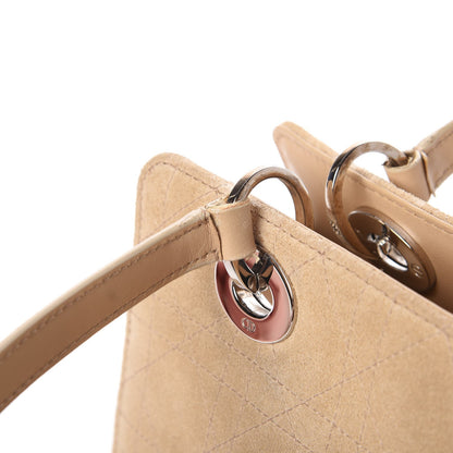 Christian Dior Suede Cannage Stitched East West Lady Dior Beige 14 of 14