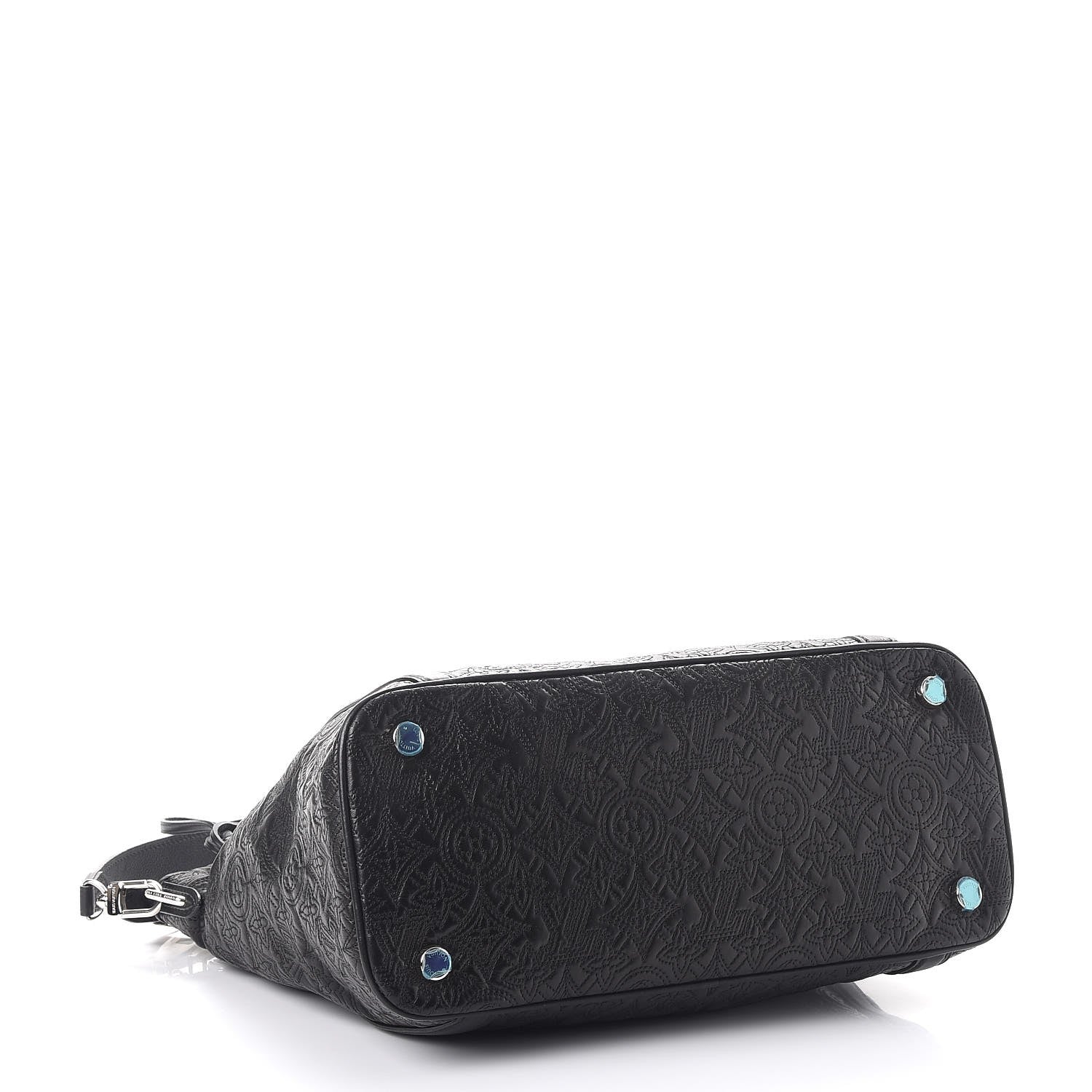 Louis Vuitton Monogram Lambskin Antheia Ixia MM Black 4 of 7