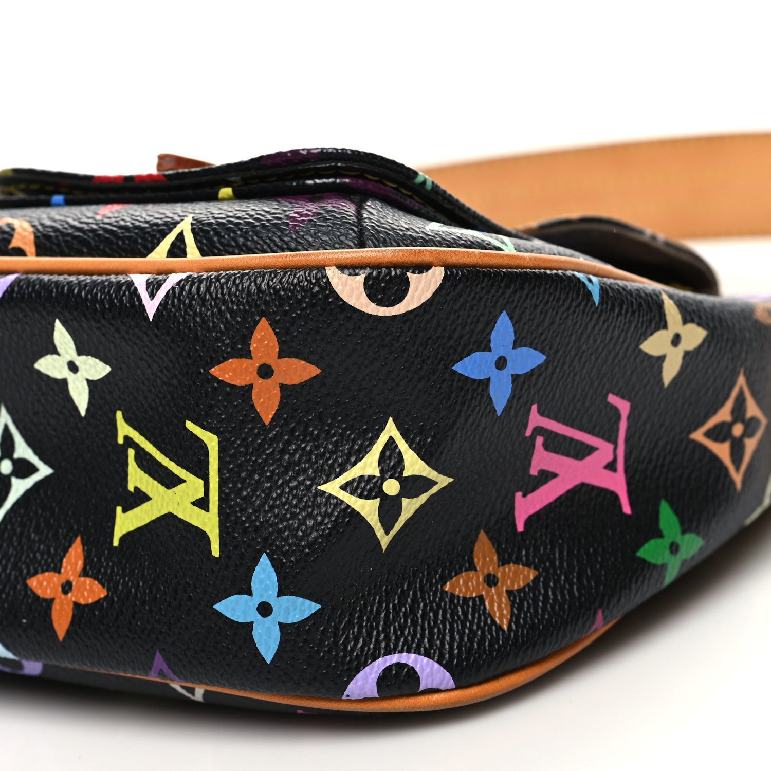 Louis Vuitton Monogram Multicolor Lodge PM Black 5 of 13