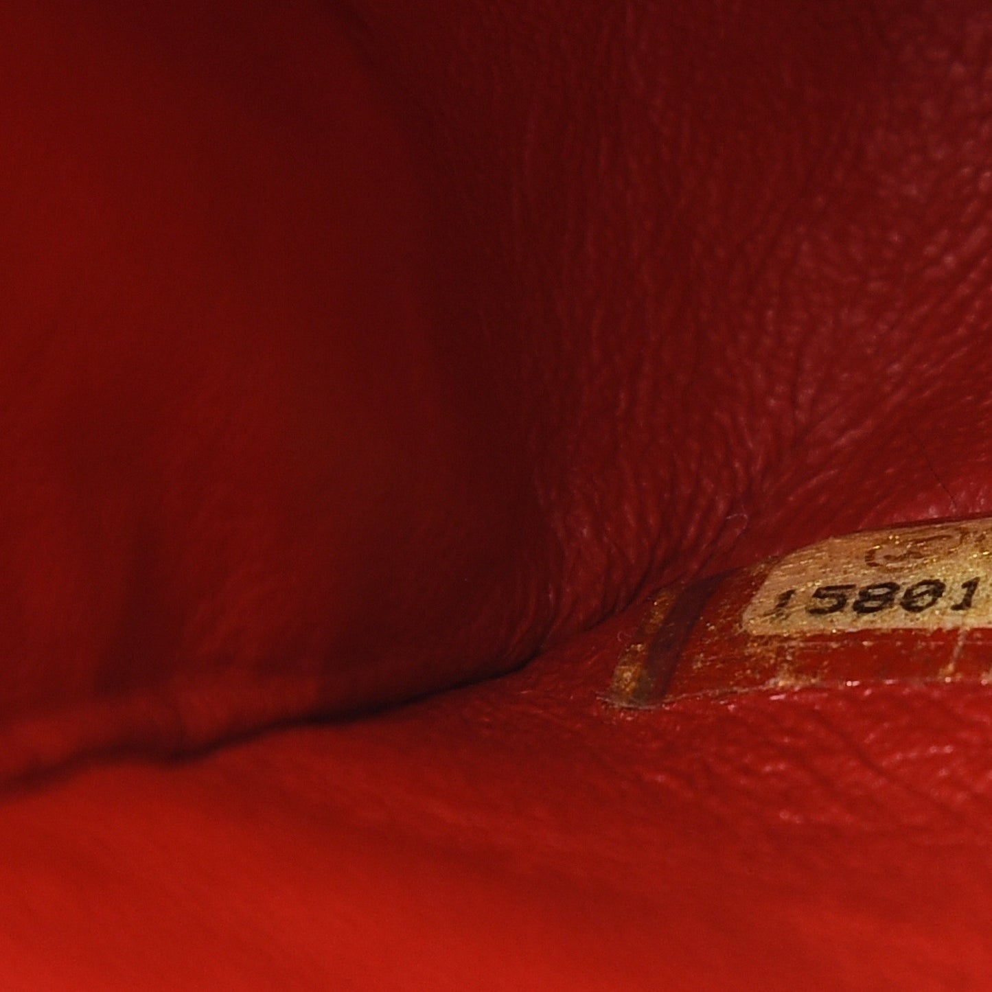 Lambskin Quilted Medium Double Flap Red