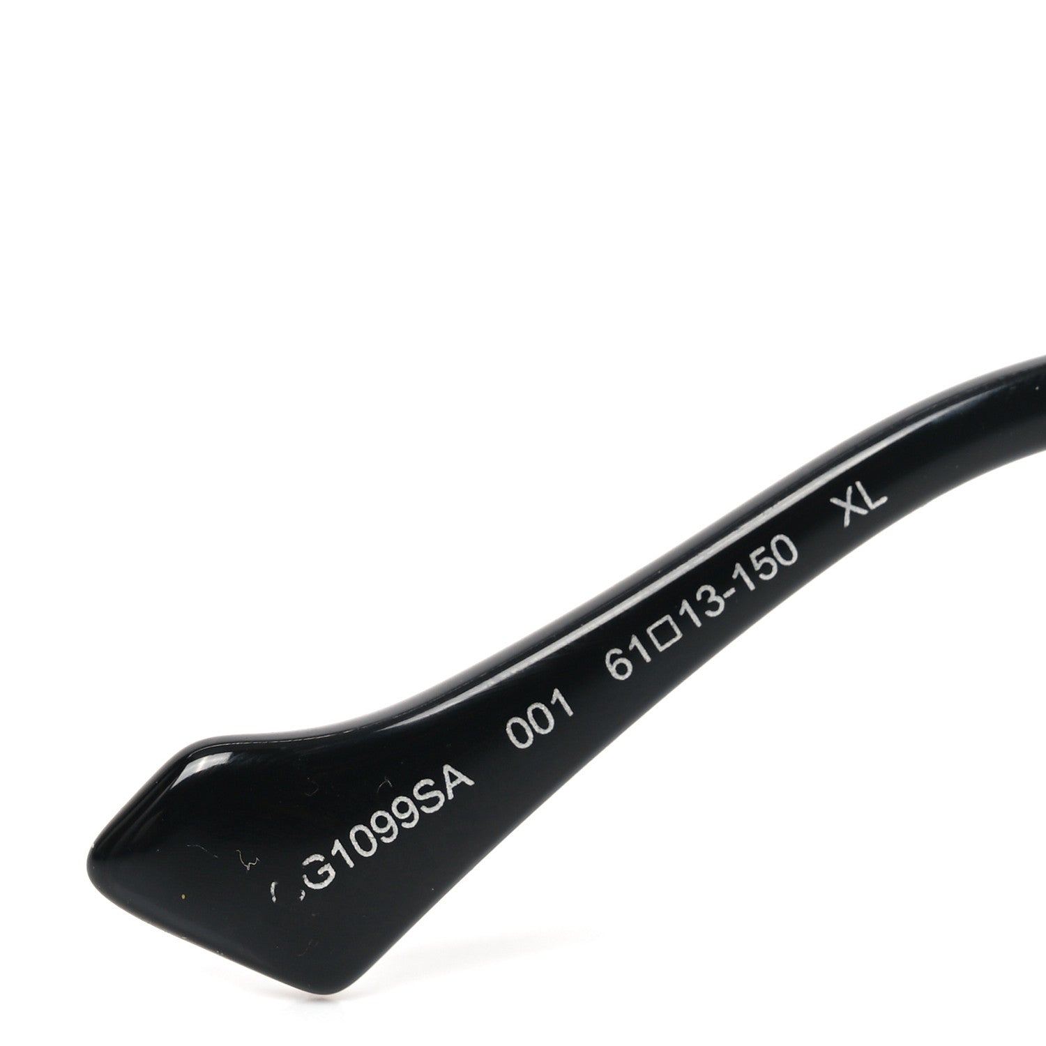 Gucci Metal Web Square Aviator Sunglasses GG1099SA Black 7 of 8