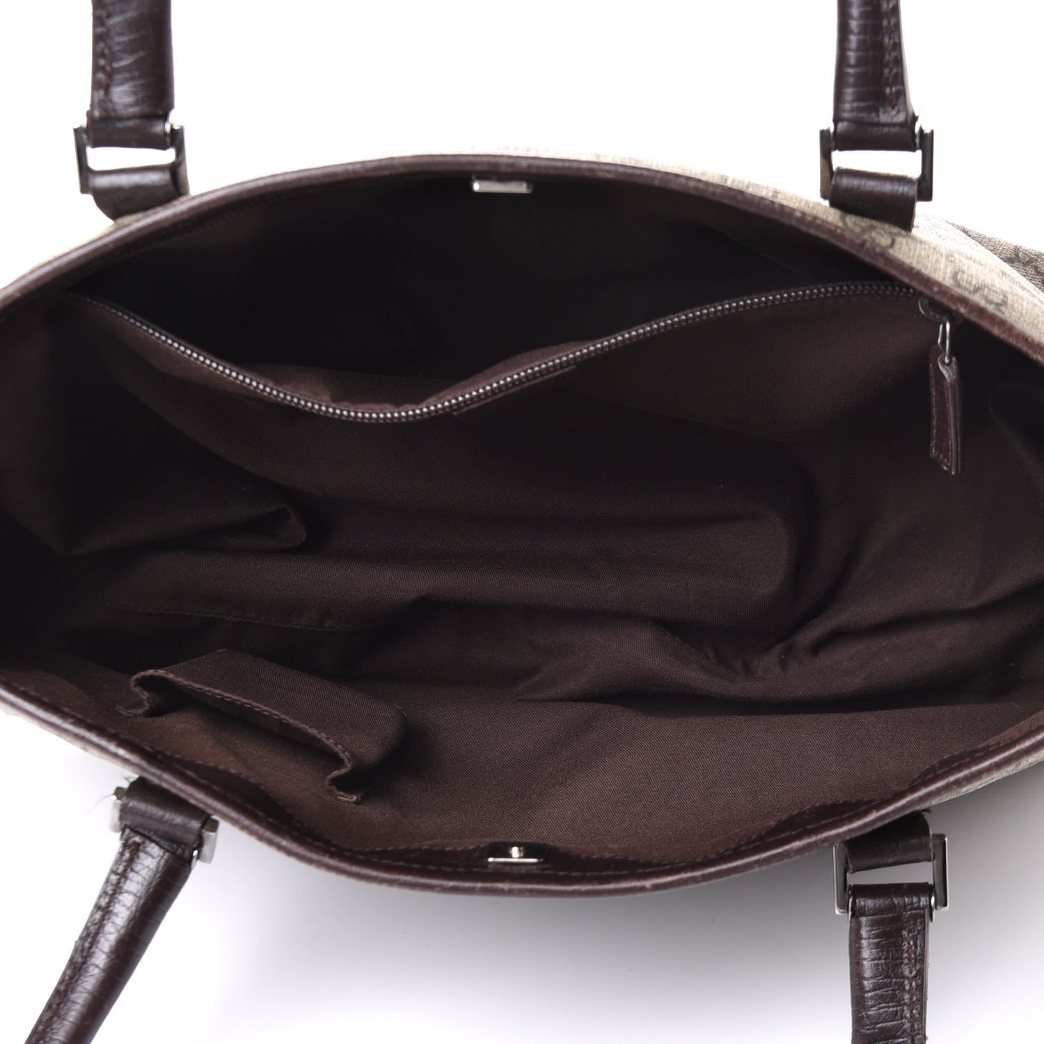 Gucci GG Plus Monogram Medium Joy Tote Dark Brown 4 of 4