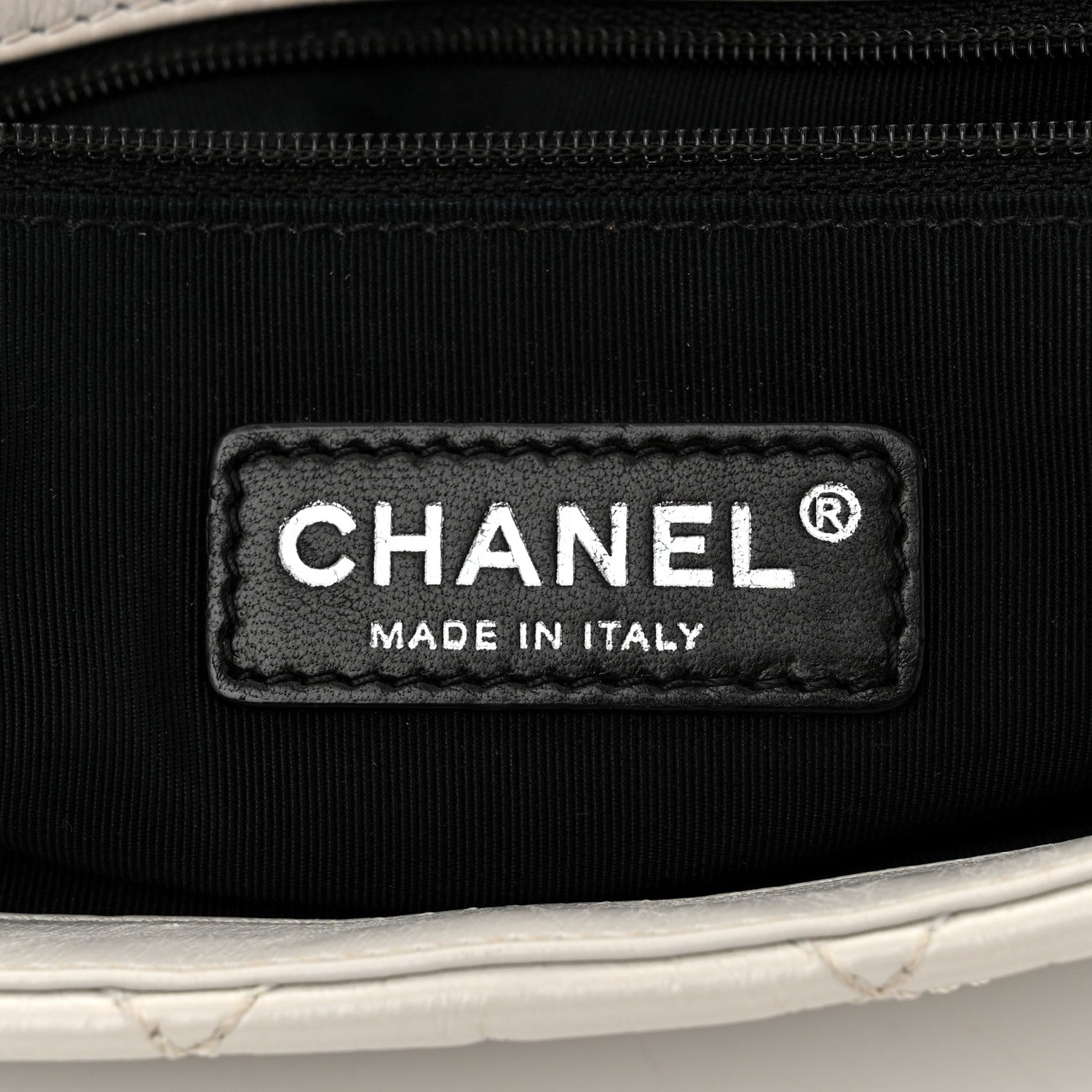 Chanel Calfskin Quilted Medium Chain Me Flap White 5 of 10